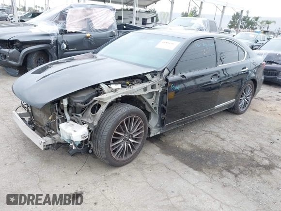 2014 Lexus LS 460 with VIN JTHBL5EF9E5126845, listed as a IAAI auction lot 41884567 with 151,796 mi miles and . Bid and sale history available at DreamBid. Image 18.
