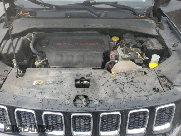 2018 Jeep Compass Latitude z VIN 3C4NJDBB9JT115063, wystawiony jako Copart lot #55477065 z przebiegiem 174 570 mil mil oraz Szkody całkowita. Historia ofert i sprzedaży dostępna na DreamBid. Obrazek 11.