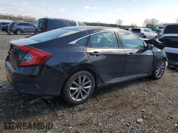 2018 Honda Civic Sedan LX with VIN 19XFC2F59JE209567, listed as a Copart auction lot 51048675 with 200,540 mi miles and Salvage Title. Bid and sale history available at carsss.com. Image 3.