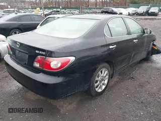 2003 Lexus ES with VIN JTHBF30G430145339, listed as a IAAI auction lot 41866603 with Not Provided miles. Bid and sale history available at carsss.com. Image 4.