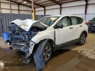 2018 Honda CR-V LX with VIN 2HKRW6H38JH212950, listed as a Copart auction lot 49747085 with 0 mi miles and Salvage Title. Bid and sale history available at carsss.com. Image 1.
