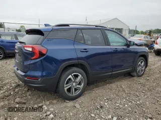 2022 GMC Terrain SLT with VIN 3GKALVEVXNL241463, listed as a Copart auction lot 58688225 with 43,051 mi miles and Salvage title. Bid and sale history available at DreamBid. Image 3.