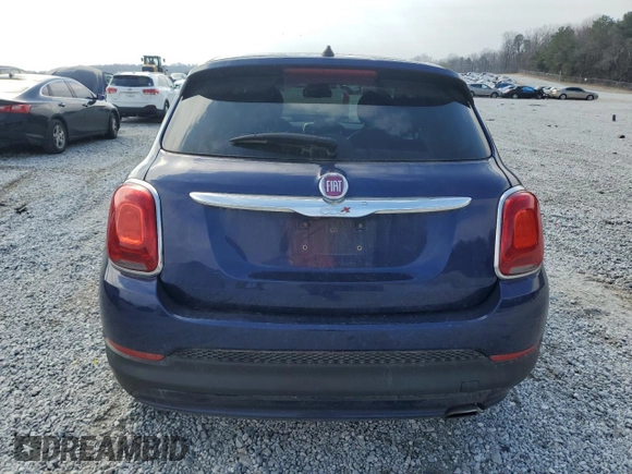 2018 FIAT 500X Lounge with VIN ZFBCFXDBXJP716061, listed as a Copart auction lot 44302775 with 68,128 mi miles and Salvage title. Bid and sale history available at DreamBid. Image 6.