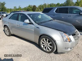 2009 Cadillac CTS RWD w/1SB with VIN 1G6DU57V290168999, listed as a Copart auction lot 64703434 with 201,883 mi miles and Salvage Title. Bid and sale history available at carsss.com. Image 4.