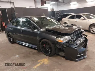 2015 Subaru WRX Premium with VIN JF1VA1D61F9828771, listed as a IAAI auction lot 41877127 with 82,942 mi miles. Bid and sale history available at carsss.com. Image 1.