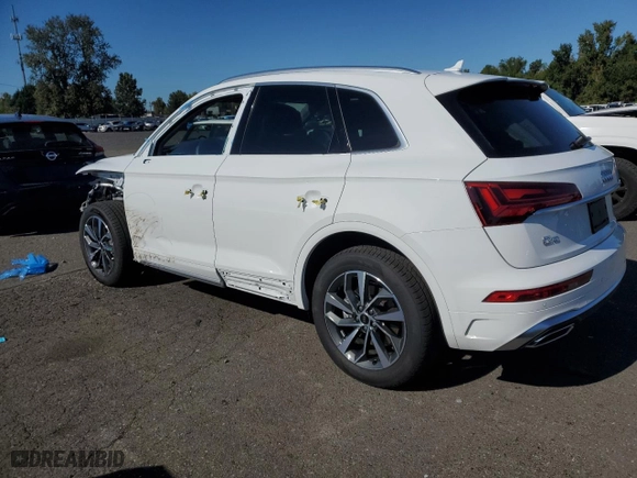 2024 Audi Q5 S line Premium Plus with VIN WA1EAAFY3R2072117, listed as a Copart auction lot 73690254 with 3,836 mi miles and Salvage Title. Bid and sale history available at carsss.com. Image 2.
