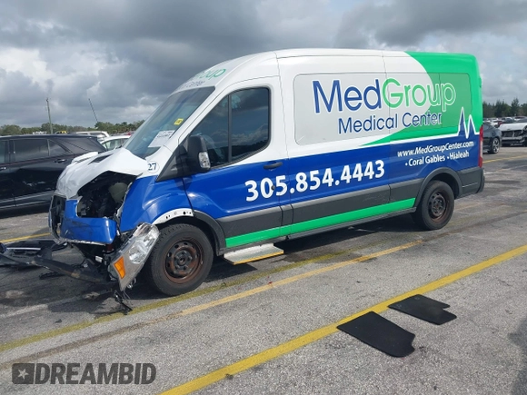 2021 Ford Transit Passenger XL with VIN 1FBAX2C87MKA13243, listed as a IAAI auction lot 41211001 with 94,954 mi miles and . Bid and sale history available at DreamBid. Image 18.