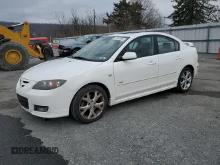2007 Mazda 3 s Sport with VIN JM1BK323071610819, listed as a Copart auction lot 47551385 with 140,363 mi miles and Salvage Title. Bid and sale history available at carsss.com. Image 1.