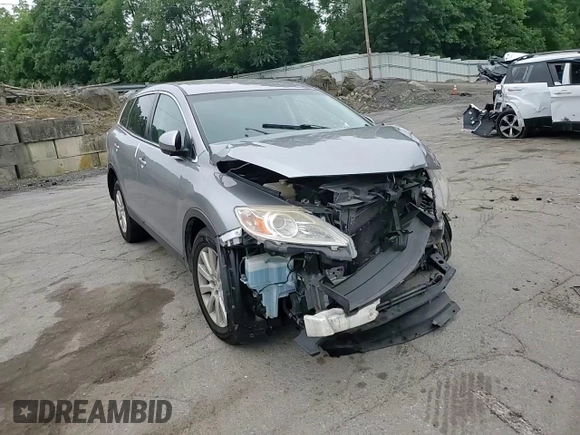 2010 Mazda CX-9 Touring with VIN JM3TB3MV9A0228652, listed as a Copart auction lot 61540585 with Not provided miles and Salvage title. Bid and sale history available at DreamBid. Image 15.