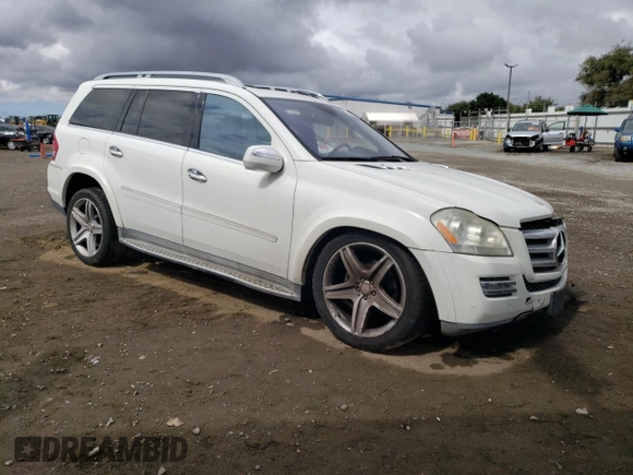 2010 Mercedes-Benz GL-Class GL 550 with VIN 4JGBF8GE9AA575244, listed as a Copart auction lot 72387904 with 82,750 mi miles and Salvage Title. Bid and sale history available at carsss.com. Image 4.