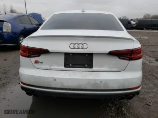 2019 Audi S4 Premium Plus with VIN WAUB4AF46KA078743, listed as a Copart auction lot 38001543 with 58,087 mi miles. Bid and sale history available at carsss.com. Image 6.