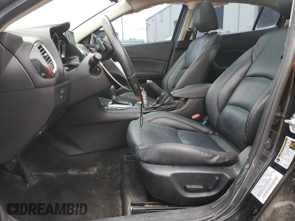 2015 Mazda 3 S Touring with VIN JM1BM1V36F1218646, listed as a Copart auction lot 44167345 with 155,327 mi miles and Salvage Title. Bid and sale history available at DreamBid. Image 7.