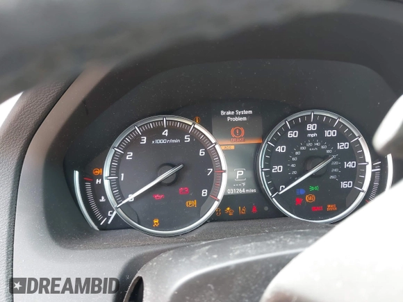 2020 Acura TLX with VIN 19UUB1F36LA005495, listed as a IAAI auction lot 42297616 with 31,264 mi miles and . Bid and sale history available at DreamBid. Image 7.