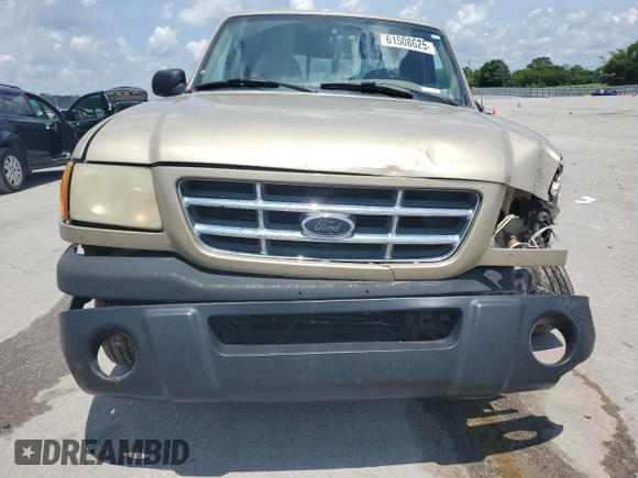 2002 Ford Ranger XL with VIN 1FTZR14V62PB37818, listed as a Copart auction lot 61508625 with 64,427 mi miles and Salvage title. Bid and sale history available at DreamBid. Image 5.