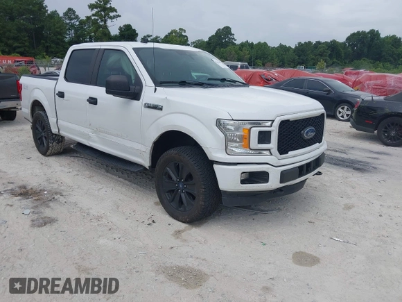 2020 Ford F-150 XL z VIN 1FTEW1EP3LFA05453, wystawiony jako IAAI lot #42644402 z przebiegiem 163 933 mil mil oraz . Historia ofert i sprzedaży dostępna na DreamBid. Obrazek 1.