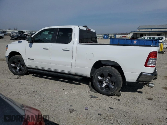 2021 Ram 1500 Big Horn with VIN 1C6SRFBT3MN796610, listed as a Copart auction lot 47459625 with 67,078 mi miles and Salvage title. Bid and sale history available at DreamBid. Image 2.