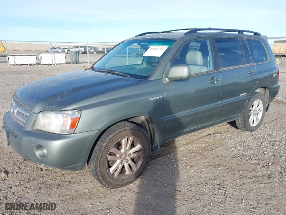 2007 Toyota Highlander Hybrid w/3rd Row with VIN JTEDW21A170022842, listed as a IAAI auction lot 41127769 with 365,203 mi miles. Bid and sale history available at carsss.com. Image 17.