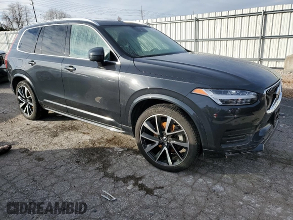 2021 Volvo XC90 Momentum with VIN YV4A221K4M1704449, listed as a Copart auction lot 80395884 with 0 mi miles and Salvage Title. Bid and sale history available at carsss.com. Image 4.