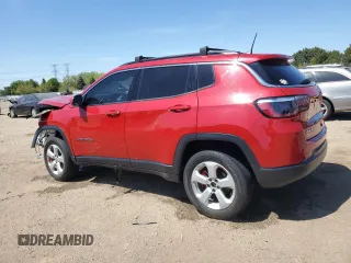 2021 Jeep Compass Latitude with VIN 3C4NJDBB8MT555442, listed as a Copart auction lot 56505235 with 39,793 mi miles and Salvage title. Bid and sale history available at DreamBid. Image 2.