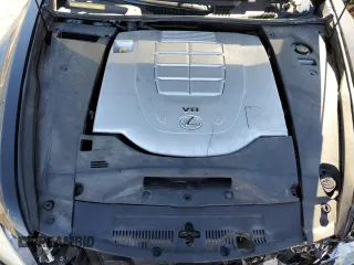 2012 Lexus LS 460 with VIN JTHCL5EF5C5014190, listed as a Copart auction lot 42741145 with 113,385 mi miles and Salvage title. Bid and sale history available at DreamBid. Image 13.