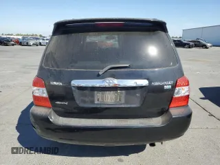 2006 Toyota Highlander Hybrid with VIN JTEEW21A860022162, listed as a Copart auction lot 72604204 with 144,974 mi miles and Salvage Title. Bid and sale history available at carsss.com. Image 6.