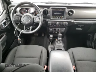 2022 Jeep Wrangler Unlimited Sport S z VIN 1C4HJXDG5NW109364, wystawiony jako Copart lot #55467853 z przebiegiem 34 742 mil mil oraz Szkoda całkowita • Salvage title. Historia ofert i sprzedaży dostępna na DreamBid. Obrazek 8.