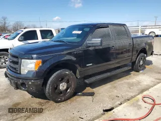 2013 Ford F-150 XL with VIN 1FTFW1ETXDFA61957, listed as a Copart auction lot 46628685 with 186,266 mi miles and Non Repairable. Bid and sale history available at carsss.com. Image 1.