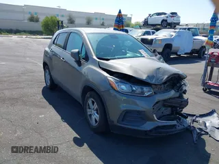 2020 Chevrolet Trax LS with VIN KL7CJKSB3LB353522, listed as a IAAI auction lot 42100884 with Not provided miles and . Bid and sale history available at DreamBid. Image 1.