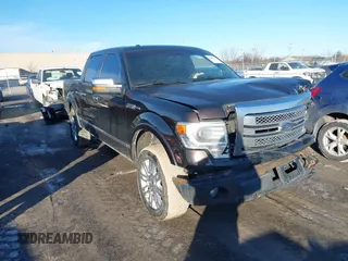 2013 Ford F-150 XL with VIN 1FTFW1EF8DFB35631, listed as a IAAI auction lot 41457736 with 160,927 mi miles. Bid and sale history available at carsss.com. Image 1.