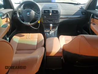 2007 BMW X3 3.0si with VIN WBXPC93477WF24672, listed as a Copart auction lot 60688365 with 140,919 mi miles and Salvage title. Bid and sale history available at DreamBid. Image 8.