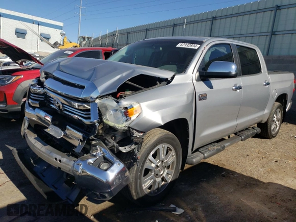 2016 Toyota Tundra 4WD Truck Platinum with VIN 5TFAW5F19GX516665, listed as a Copart auction lot 82932694 with 146,222 mi miles and Salvage Title. Bid and sale history available at carsss.com. Image 1.