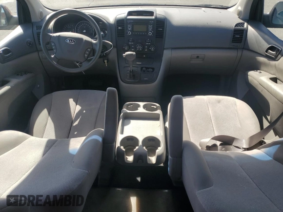 2011 Kia Sedona LX with VIN KNDMG4C75B6410550, listed as a Copart auction lot 76997744 with 74,659 mi miles and Salvage Title. Bid and sale history available at carsss.com. Image 8.