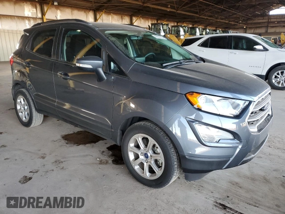 2021 Ford EcoSport SE z VIN MAJ3S2GEXMC436224, wystawiony jako Copart lot #80587304 z przebiegiem 35 625 mil mil oraz Szkoda całkowita • Salvage title. Historia ofert i sprzedaży dostępna na DreamBid. Obrazek 4.