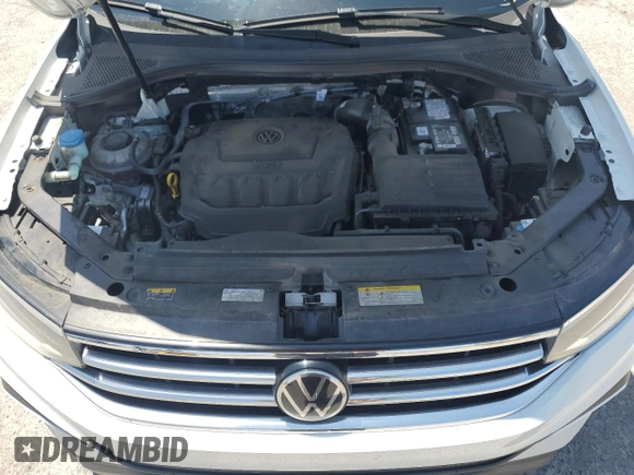 2022 Volkswagen Tiguan SE with VIN 3VV3B7AX0NM033243, listed as a Copart auction lot 59687425 with 42,841 mi miles and Salvage title. Bid and sale history available at DreamBid. Image 12.