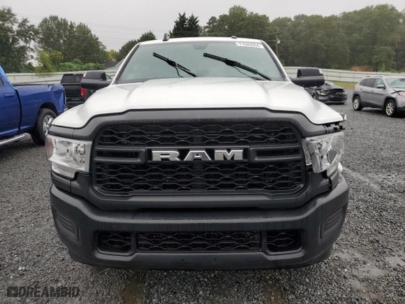 2022 Ram 2500 Tradesman with VIN 3C6UR4CJ2NG200455, listed as a Copart auction lot 71545564 with 33,839 mi miles and Salvage Title. Bid and sale history available at carsss.com. Image 5.