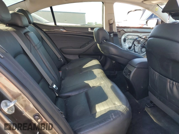 2015 Kia Cadenza Premium with VIN KNALN4D71F5186301, listed as a Copart auction lot 75397644 with 142,478 mi miles and Salvage Title. Bid and sale history available at carsss.com. Image 10.