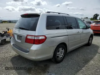 2007 Honda Odyssey EX-L with VIN 5FNRL38797B417341, listed as a Copart auction lot 51848675 with 193,017 mi miles and Salvage Title. Bid and sale history available at carsss.com. Image 3.