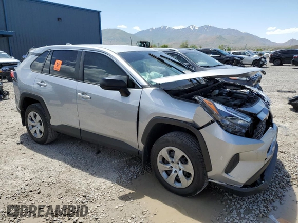 2023 Toyota RAV4 LE z VIN 2T3F1RFV6PW404831, wystawiony jako Copart lot #57941475 z przebiegiem Nie podano mil oraz Szkoda całkowita • Salvage title. Historia ofert i sprzedaży dostępna na DreamBid. Obrazek 4.