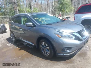 2018 Nissan Murano Platinum with VIN 5N1AZ2MH2JN126236, listed as a IAAI auction lot 41924870 with 105,736 mi miles. Bid and sale history available at carsss.com. Image 1.