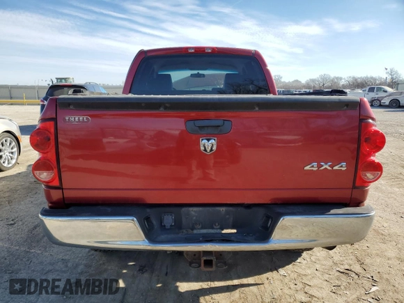 2008 Dodge 1500 ST with VIN 1D7HU18268J193575, listed as a Copart auction lot 41442785 with Not Provided miles and Salvage Title. Bid and sale history available at DreamBid. Image 6.