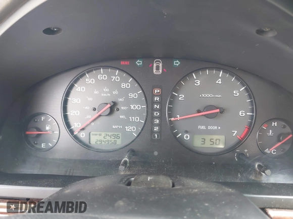 2001 Subaru Legacy Outback L.L. Bean with VIN 4S3BH806X17628788, listed as a IAAI auction lot 42587228 with 294,958 mi miles and . Bid and sale history available at DreamBid. Image 7.