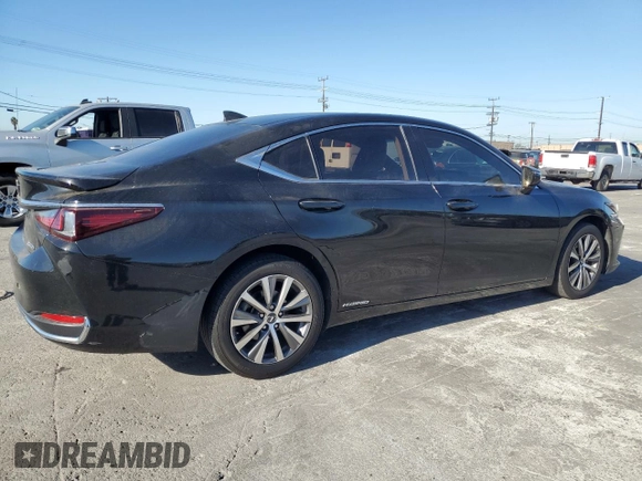 2021 Lexus ES with VIN 58ACA1C14MU005032, listed as a Copart auction lot 77665924 with 54,721 mi miles and Salvage Title. Bid and sale history available at carsss.com. Image 3.