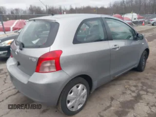 2008 Toyota Yaris with VIN JTDJT923385207634, listed as a IAAI auction lot 41740850 with 206,732 mi miles. Bid and sale history available at carsss.com. Image 4.
