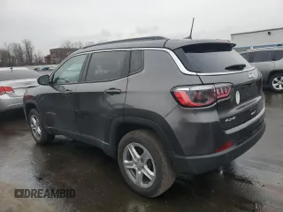 2023 Jeep Compass Latitude with VIN 3C4NJDBN4PT504602, listed as a Copart auction lot 46733985 with 10,223 mi miles and Salvage title. Bid and sale history available at DreamBid. Image 2.