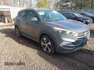 2016 Hyundai Tucson Sport with VIN KM8J33A21GU232747, listed as a IAAI auction lot 41443169 with 111,319 mi miles. Bid and sale history available at carsss.com. Image 1.