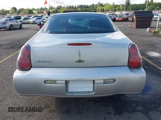 2004 Chevrolet Monte Carlo LS with VIN 2G1WW12EX49331521, listed as a IAAI auction lot 42311785 with 176,344 mi miles and . Bid and sale history available at DreamBid. Image 17.
