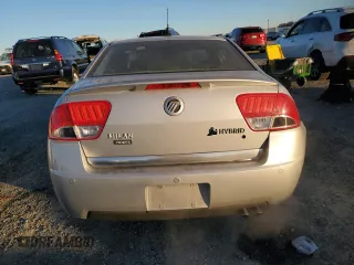 2010 Mercury Milan Hybrid with VIN 3MEDM0L32AR613281, listed as a Copart auction lot 87482914 with 143,812 mi miles and Salvage Title. Bid and sale history available at carsss.com. Image 6.