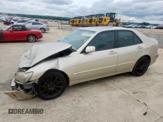 2005 Lexus IS 300 z VIN JTHBD192250099319, wystawiony jako Copart lot #58431905 z przebiegiem 145 183 mil mil oraz Szkoda całkowita • Salvage title. Historia ofert i sprzedaży dostępna na DreamBid. Obrazek 1.