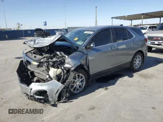 2023 Chevrolet Equinox LT with VIN 3GNAXTEG5PL130254, listed as a Copart auction lot 55605465 with 34,688 mi miles and Salvage title. Bid and sale history available at DreamBid. Image 1.