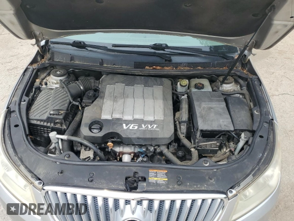 2010 Buick LaCrosse CXL with VIN 1G4GC5EG8AF131115, listed as a Copart auction lot 58030995 with 138,584 mi miles and Clean title. Bid and sale history available at DreamBid. Image 11.